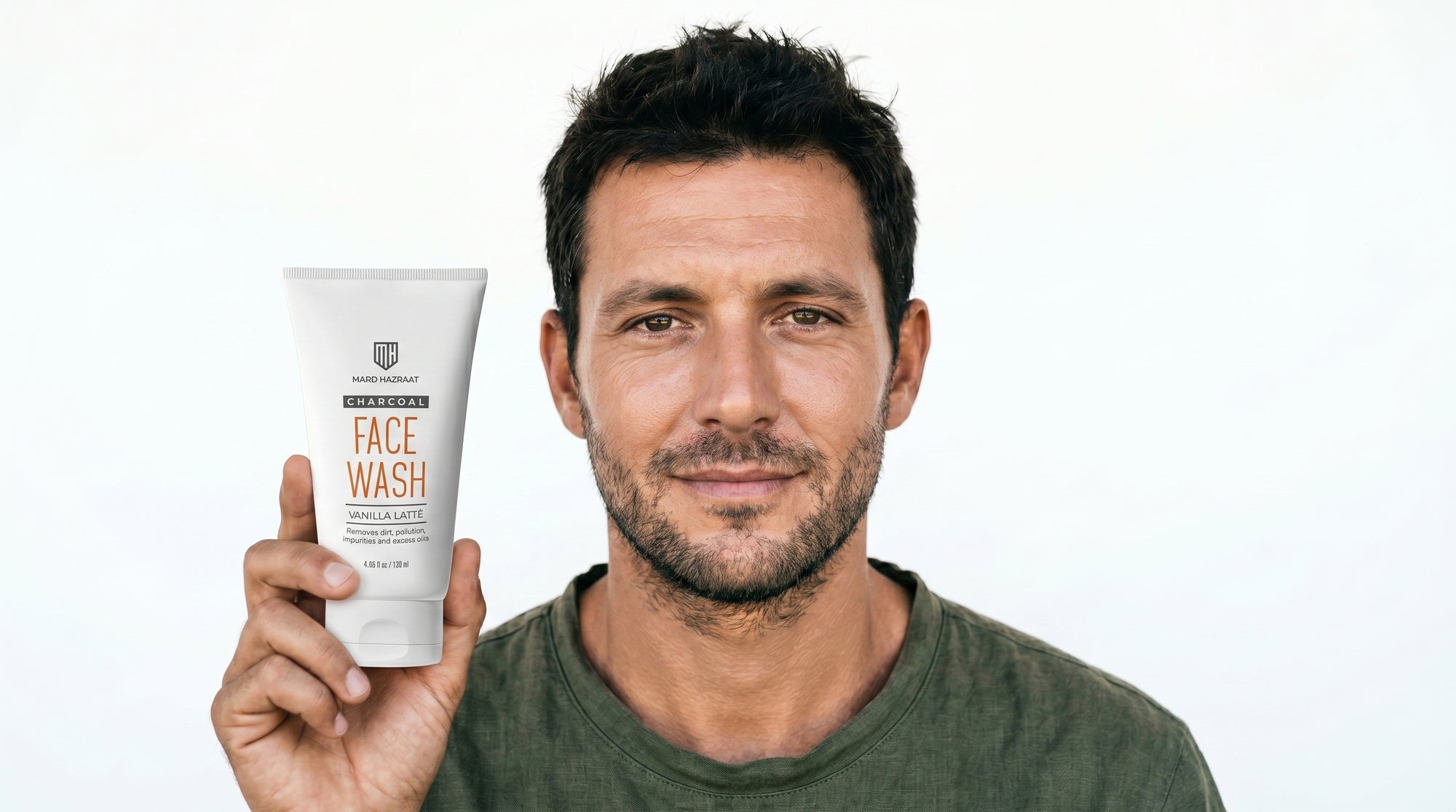 Face Wash Charcoal — after