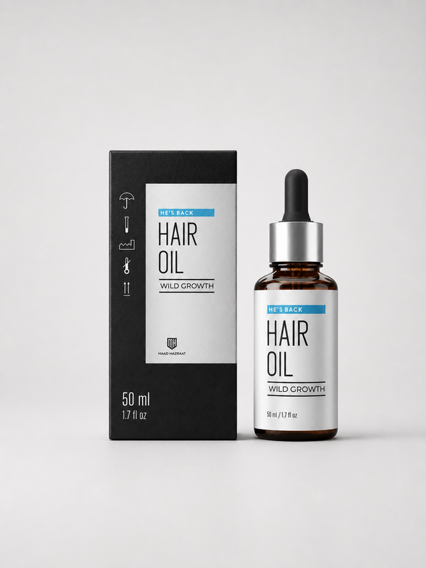 Hair Oil He's Back