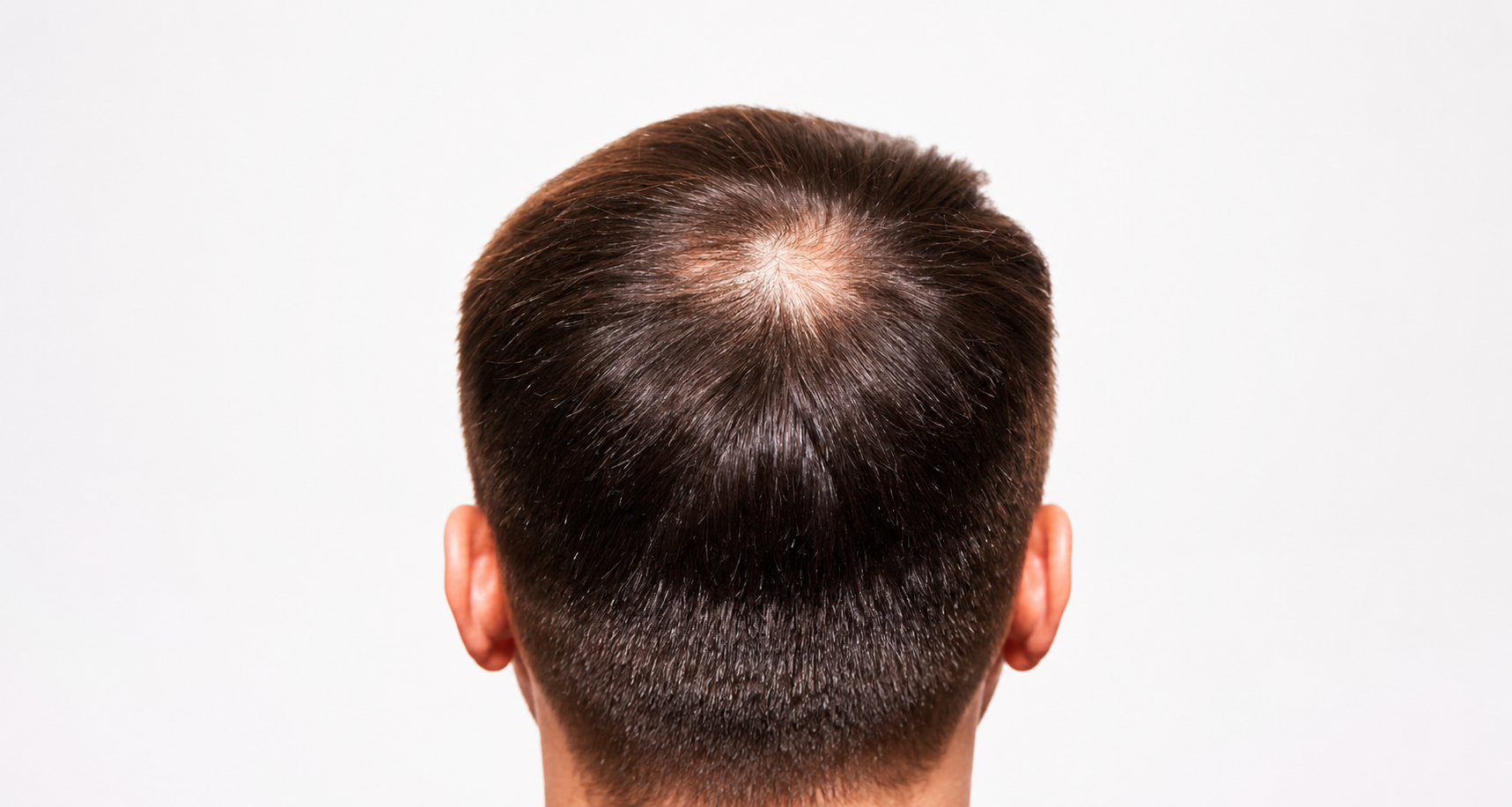 Hair Oil He's Back — before