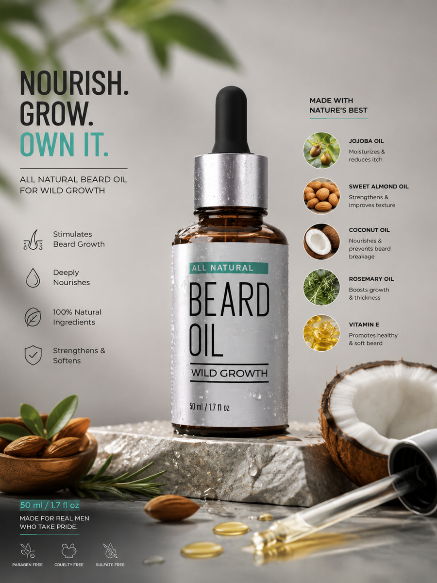 Beard Oil All Natural — image 4