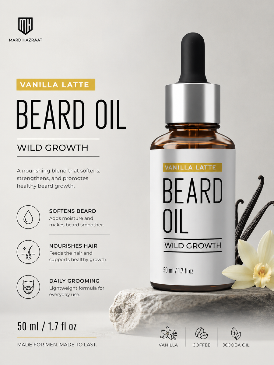 Beard Oil Vanilla Latte — image 4