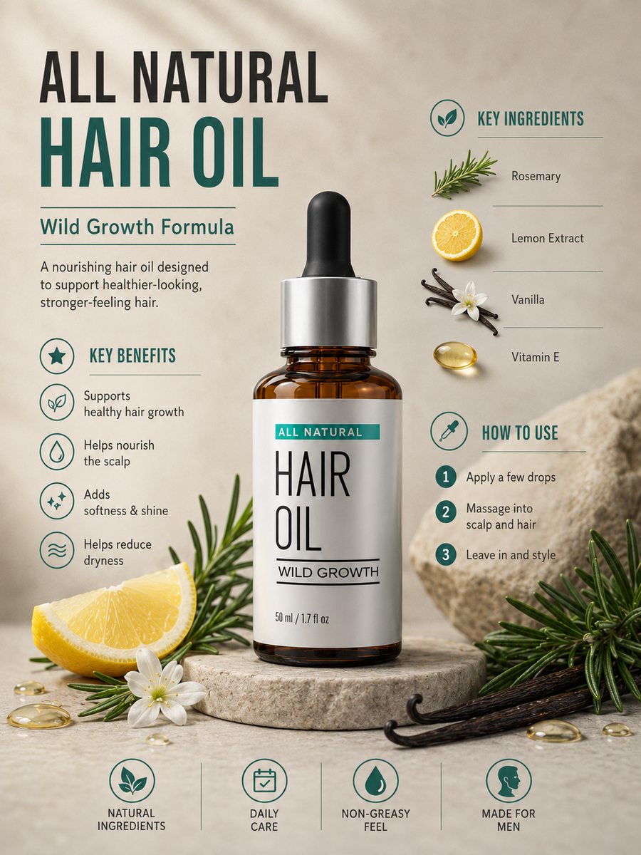 Hair Oil All Natural — image 4