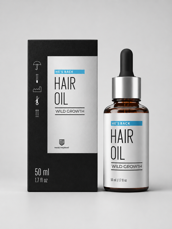 Hair Oil He's Back