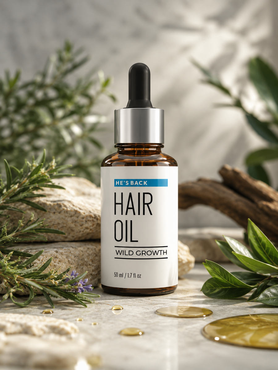 Hair Oil He's Back — image 3