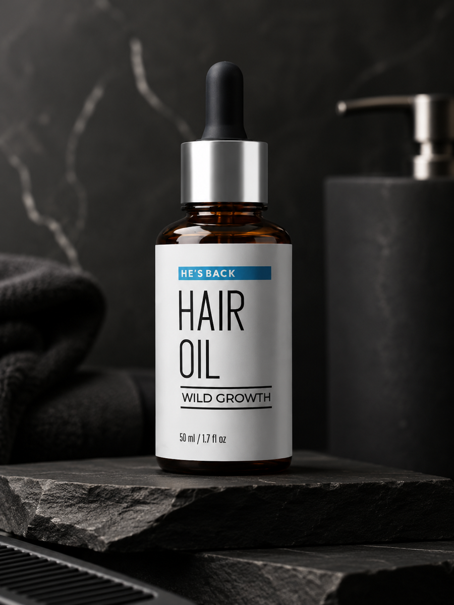 Hair Oil He's Back — image 2