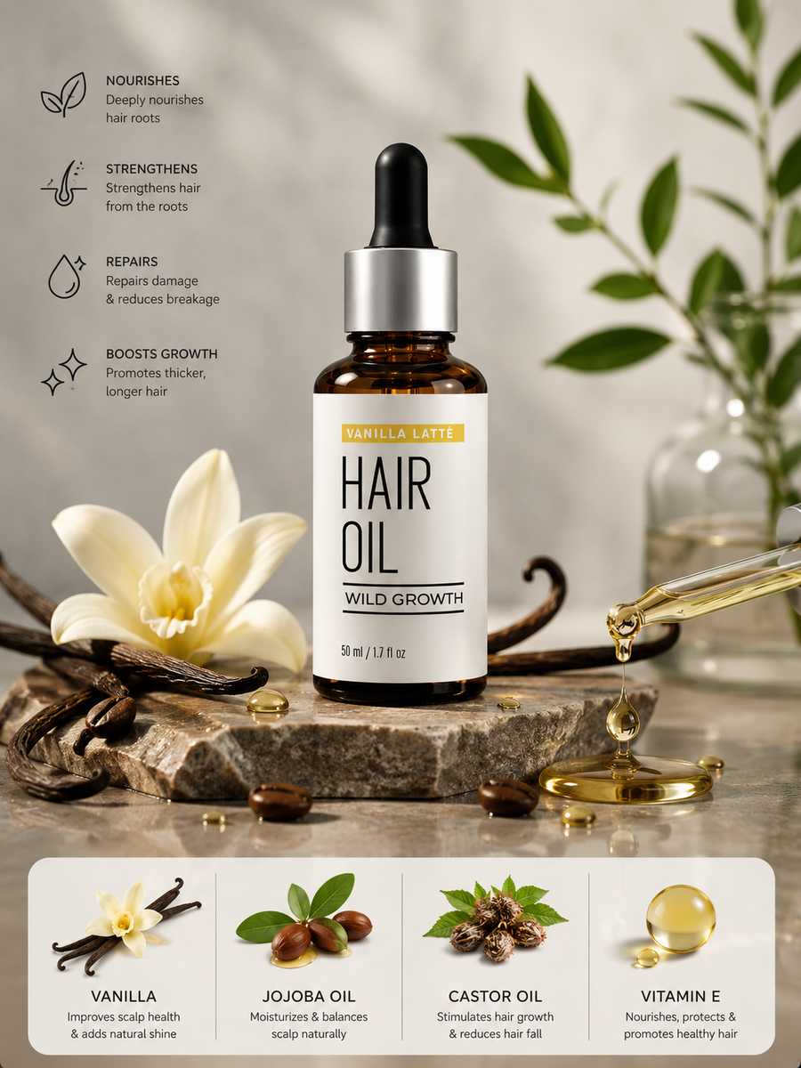 Hair Oil Vanilla Latte — image 4