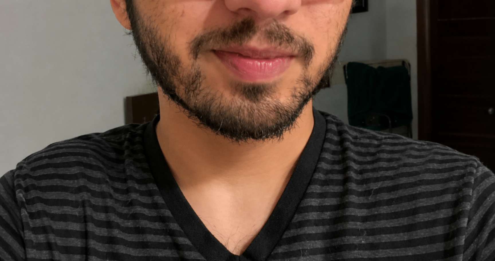 Beard Serum Vanilla Latte — before